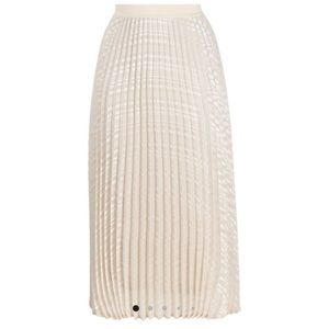 Semicouture Midi Pleated Skirt